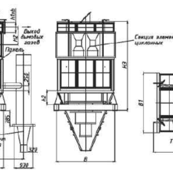 Циклон БЦ-512-1-(4x4)