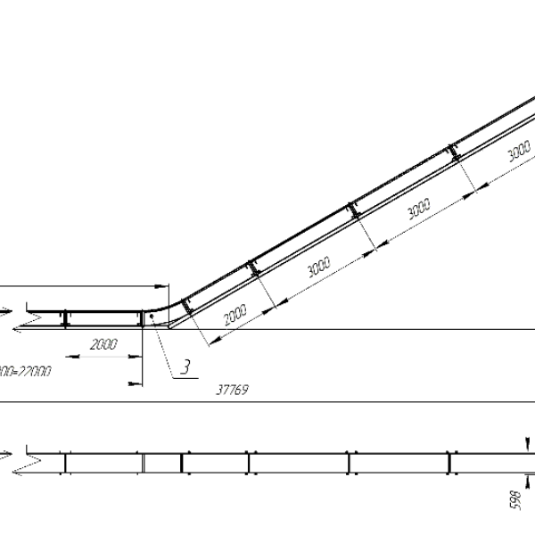 Транспортёр скребковый